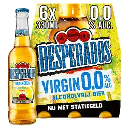 PLUS Desperados Virgin 0.0 bier fles aanbieding