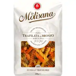 PLUS La Molisana Fusilli Tricolore no 309 aanbieding