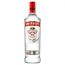 PLUS Smirnoff Vodka aanbieding