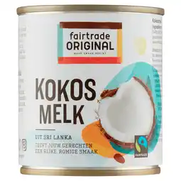 PLUS Fairtrade Original Kokosmelk Fairtrade aanbieding