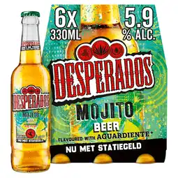 PLUS Desperados Mojito bier fles aanbieding