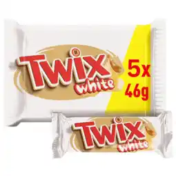PLUS Twix Witte chocolade karamel koekjes aanbieding
