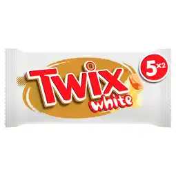 PLUS Twix Witte chocolade karamel koekjes aanbieding