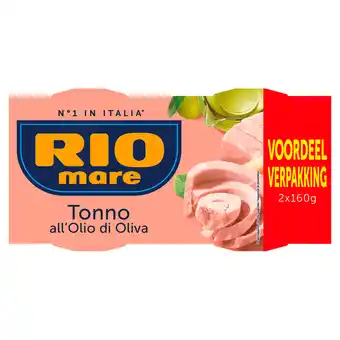 PLUS Rio Mare Tonijn in olijfolie duo-pack aanbieding