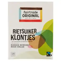PLUS Fairtrade Original Rietsuikerklontjes Fairtrade aanbieding