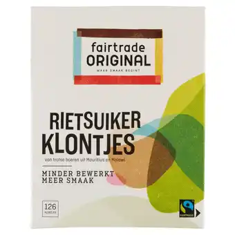 PLUS Fairtrade Original Rietsuikerklontjes Fairtrade aanbieding