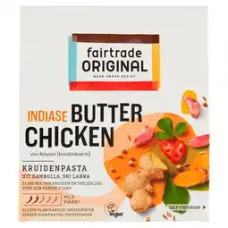 PLUS Fairtrade Original Butter Chicken kruidenpasta aanbieding