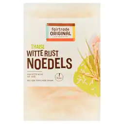 PLUS Fairtrade Original Witte rijst noedels Fairtrade aanbieding