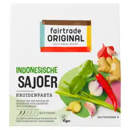 PLUS Fairtrade Original Kruidenpasta Sajoer aanbieding