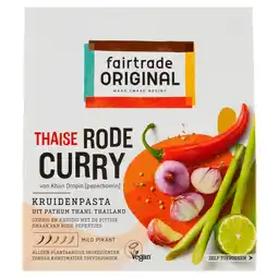 PLUS Fairtrade Original Rode Curry kruidenpasta Fairtrade aanbieding