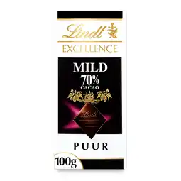PLUS Lindt Excellence 70% mild aanbieding
