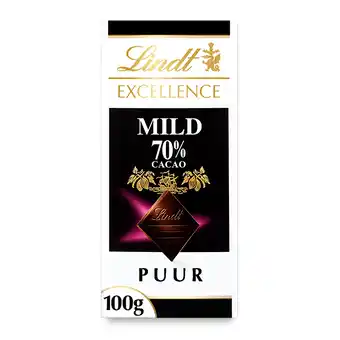 PLUS Lindt Excellence 70% mild aanbieding