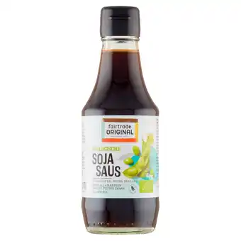 PLUS Fairtrade Original Sojasaus biologisch Fairtrade aanbieding