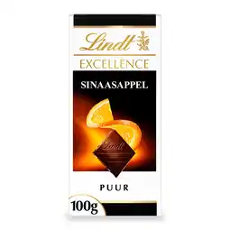 PLUS Lindt Tablet orange puur aanbieding