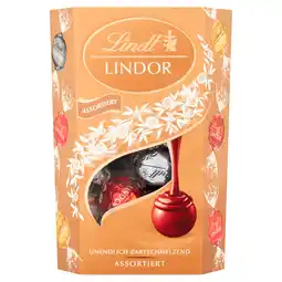 PLUS Lindt Lindor Cornet Assorted aanbieding