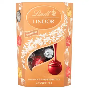 PLUS Lindt Lindor Cornet Assorted aanbieding
