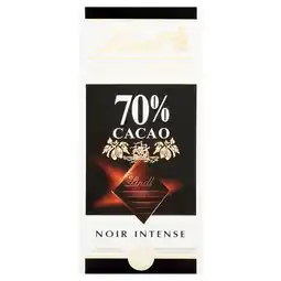 PLUS Lindt Chocoladereep Lindt Puur 70% aanbieding