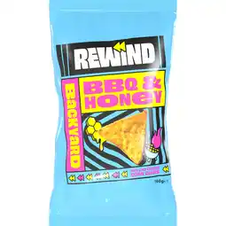 PLUS Rewind Corn Chips BBQ & Honey aanbieding