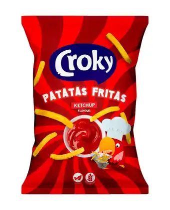 PLUS Croky Patatas Fritas Ketchup aanbieding