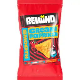 PLUS Rewind Corn Chips Creamy Paprika aanbieding