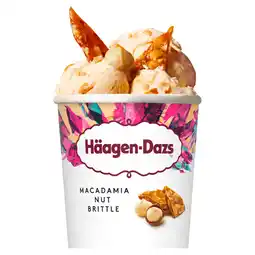 PLUS Haagen Dazs Macademia nut brittle aanbieding