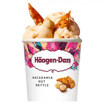 PLUS Haagen Dazs Macademia nut brittle aanbieding