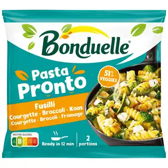 PLUS Bonduelle Pasta Pronto Fusilli Courgette aanbieding