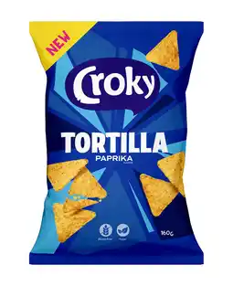PLUS Croky Tortilla Paprika aanbieding
