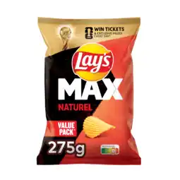 PLUS Lays Valuepack Max Naturel aanbieding