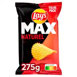 PLUS Lays Valuepack Max Naturel aanbieding