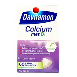 PLUS Davitamon Vitamine Calcium + D Mint aanbieding