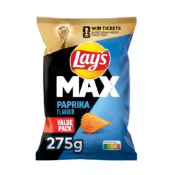 PLUS Lays Valuepack Max paprika aanbieding