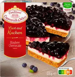 PLUS Coppenrath & Wiese Cheesecake bosbessen aanbieding