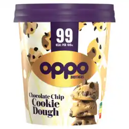 PLUS Oppo Pint chocolate chip cooke dough aanbieding