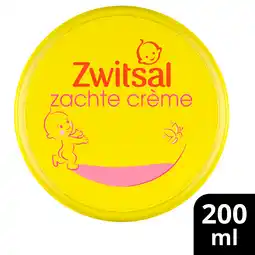 PLUS Zwitsal Zachte crème Baby aanbieding