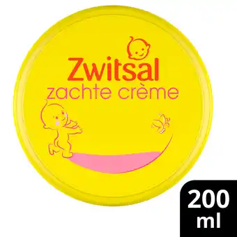 PLUS Zwitsal Zachte crème Baby aanbieding