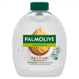 PLUS Palmolive Vloeibare handzeep Naturals Amandel aanbieding