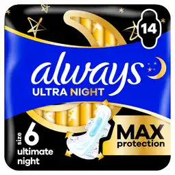 PLUS Always Ultra maandverband secure night VDV aanbieding