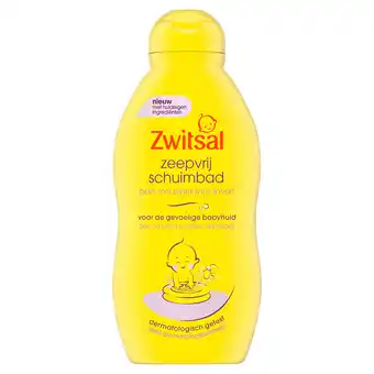 PLUS Zwitsal Baby badschuim aanbieding