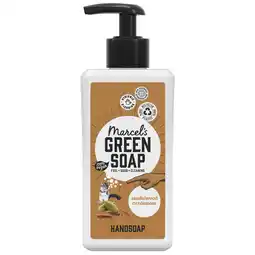 PLUS Marcel's Green Soap Handzeep Sandalwood & Cardamom aanbieding