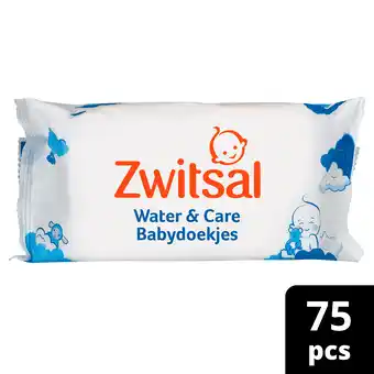 PLUS Zwitsal Doekjes Water & care aanbieding
