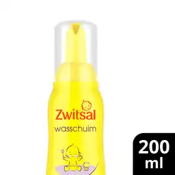 PLUS Zwitsal Baby wasschuim aanbieding