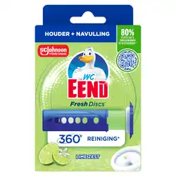PLUS Wc Eend Fresh disc houder Lime Zest aanbieding
