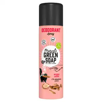 PLUS Marcel's Green Soap Deo spray argan oudh aanbieding