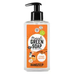 PLUS Marcel's Green Soap Handzeep Orange & Jasmine aanbieding