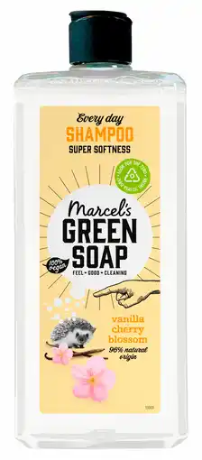 PLUS Marcel's Green Soap Shampoo elke dag Vanilla& Cherry aanbieding