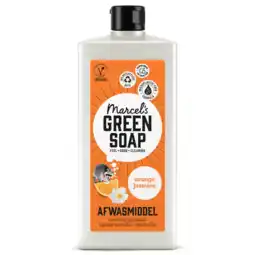 PLUS Marcel's Green Soap Afwasmiddel Sinaasappel & Jasmijn aanbieding