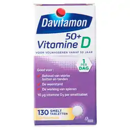 PLUS Davitamon Vitamine D 50+ smelttablet aanbieding