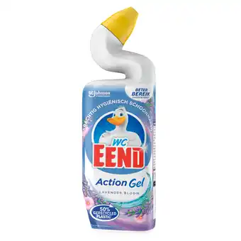 PLUS Wc Eend Toiletreiniger lavender fresh action g aanbieding