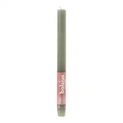 PLUS Bolsius Rustiek Shine dinerkaars Fresh Olive aanbieding
